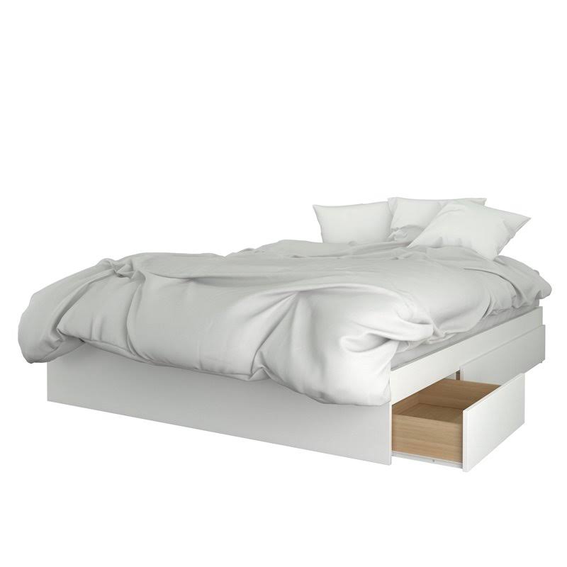 Natural Maple White Queen Size Bedroom Set R759245