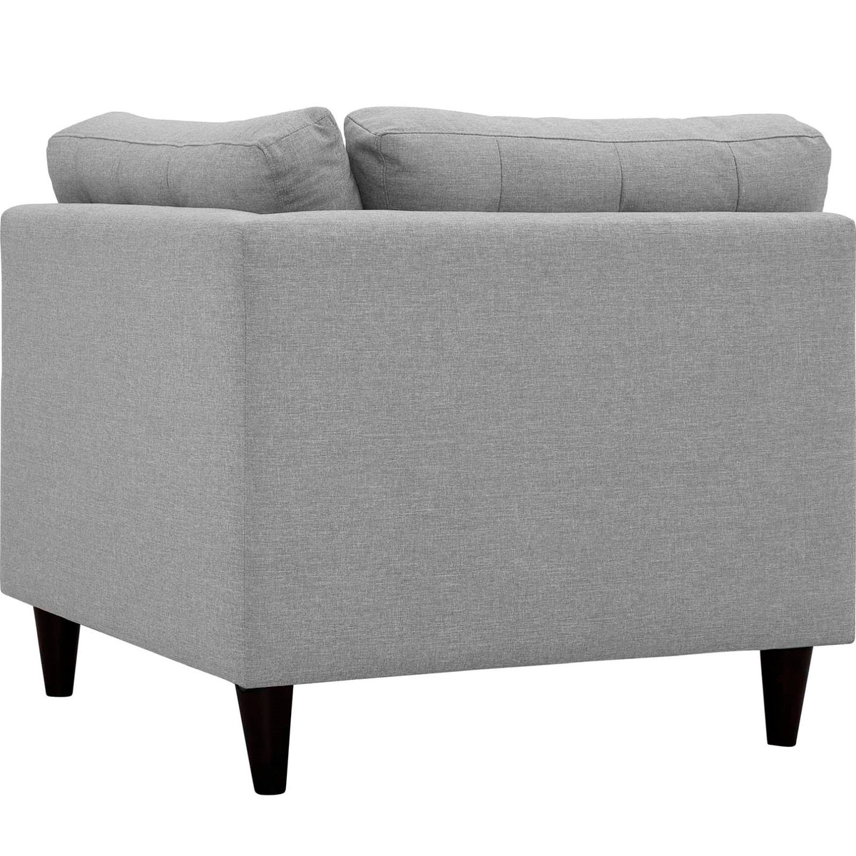 Grey Fabric Corner Sofa Chair H615475