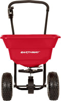 80 LBS Walk Behind Broadcast Spreader with Pneumatic Tires I668