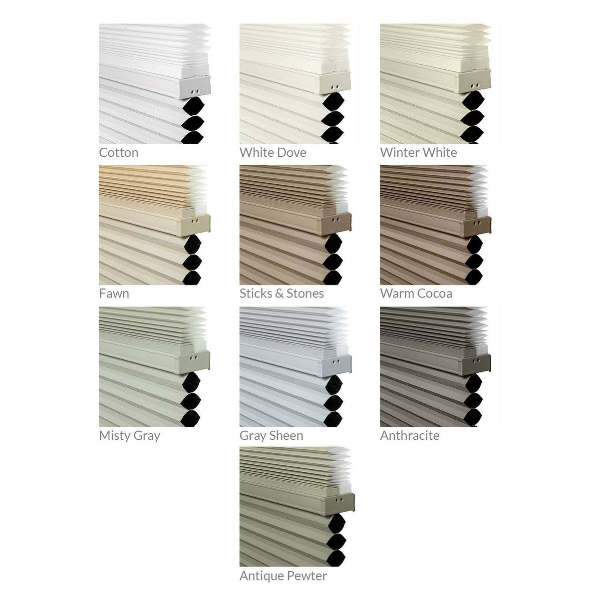 Fawn Cordless Cellular Shades J185