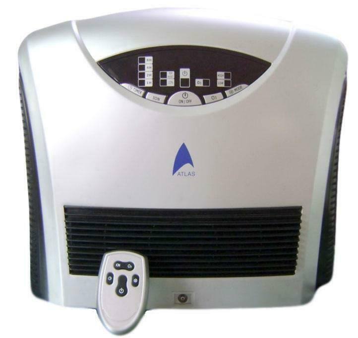 Dual HEPA and Active Carbon Filter Negative Ion Generator H207369