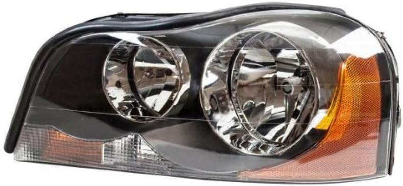 Headlight Assembly for Volvo XC90 2003-2013 Passenger Side Halogen with Bulbs Z8618