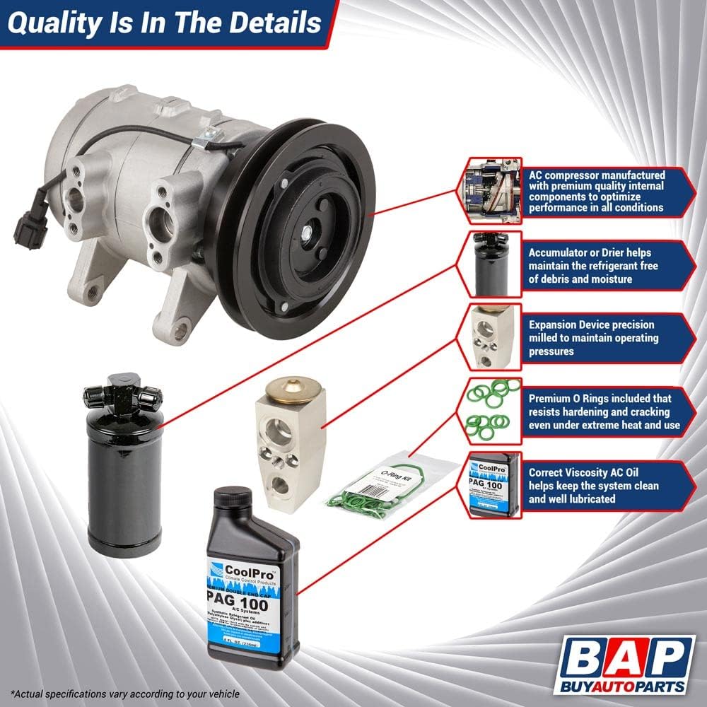 AC Compressor & A/C Repair Kit P1635
