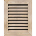 Unfinished Functional Vertical Gable Vent B8113