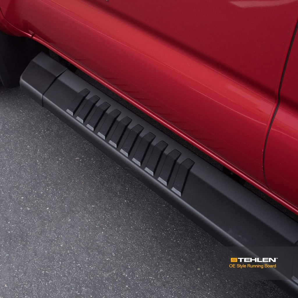 Matte Black Aluminum Running Boards K381