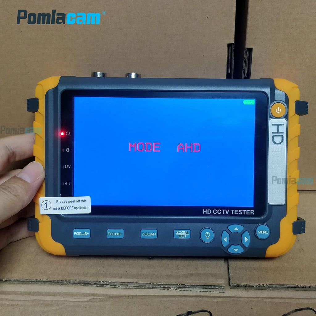 5 Inch 4-in-1 8MP AHD TVI CVI CVBS Coaxial HD Video Tester Q440