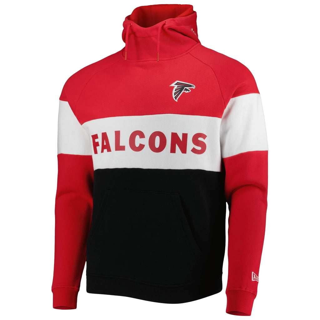 Black/Red Atlanta Falcons Pullover Hoodie T60569