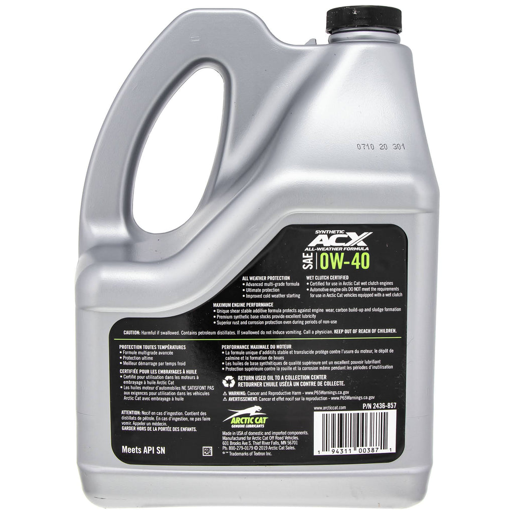 0W-40 Synthetic Oil P261177