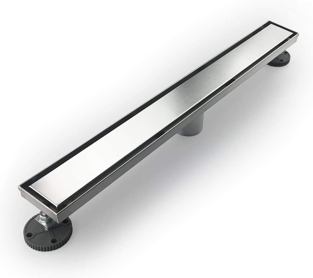 24-Inch Brushed 304 Stainless Steel Linear Shower Drain, Pack of 2 J94754