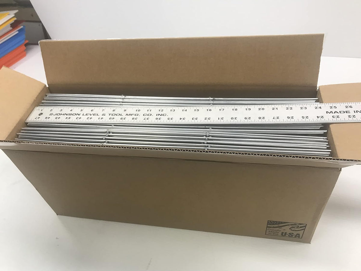 100 Pack Galvanized Wire Double H-Frame Stake 24 Tall 10 Wide E809140