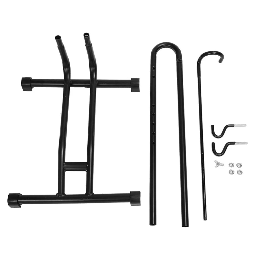 Indoor Garage Storage Bike Stand, Floor Parking Rack with Maintenance Holder Rack Z32052