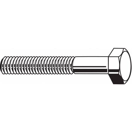 9/16-18X3-1/4 Steel Hex Head Cap Screw B58444