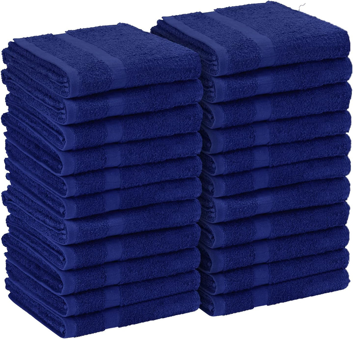 Black Salon Towels, Pack of 24, 16 x 27 Inches A15568