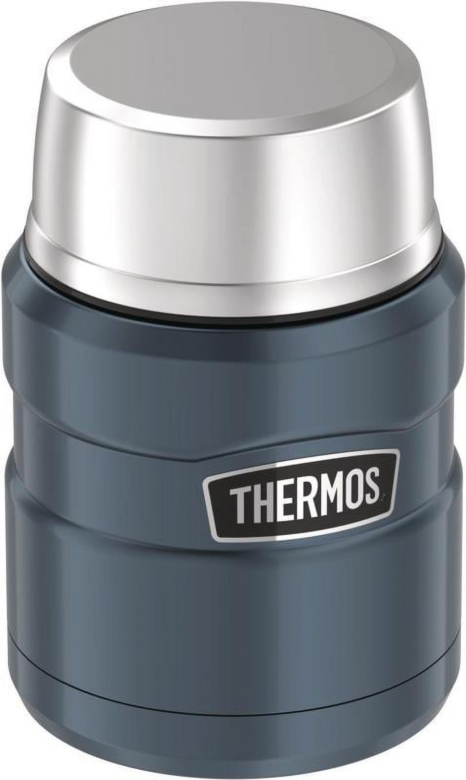 16 Ounce Stainless Steel Vacuum Insulated Food Jar with Spoon U2176