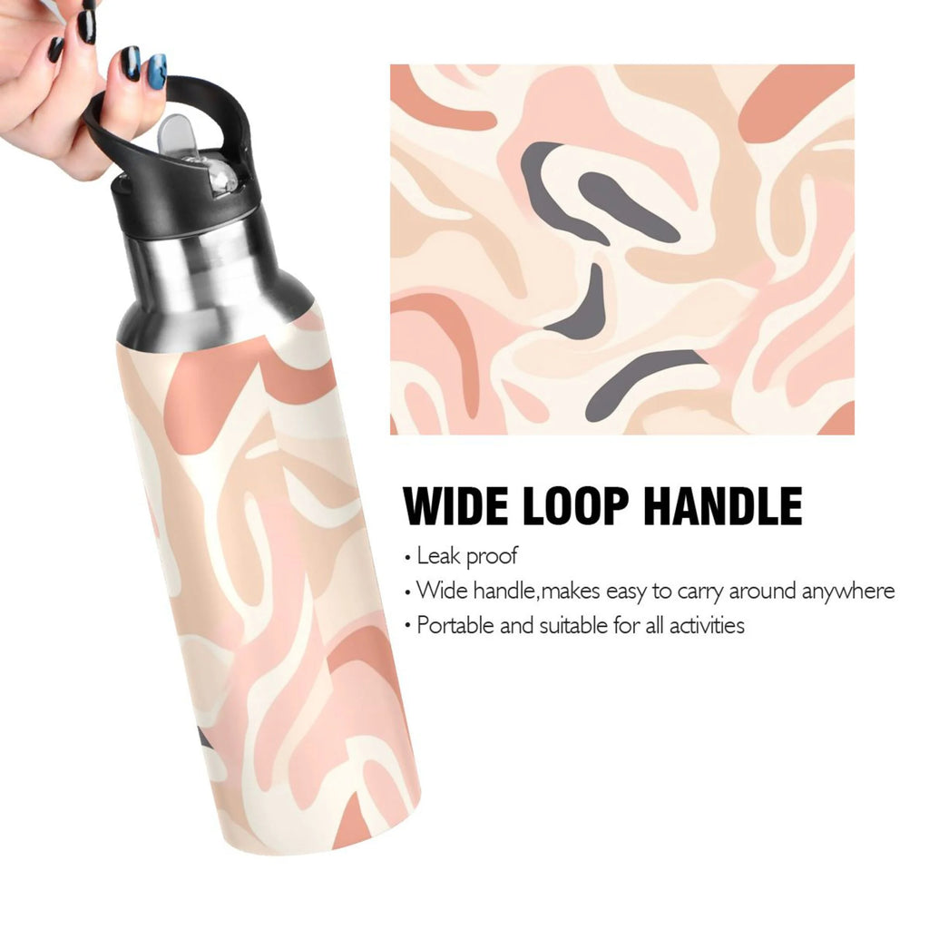 Insulated Stainless Steel Water Bottle with Straw Lid 20 oz J921410