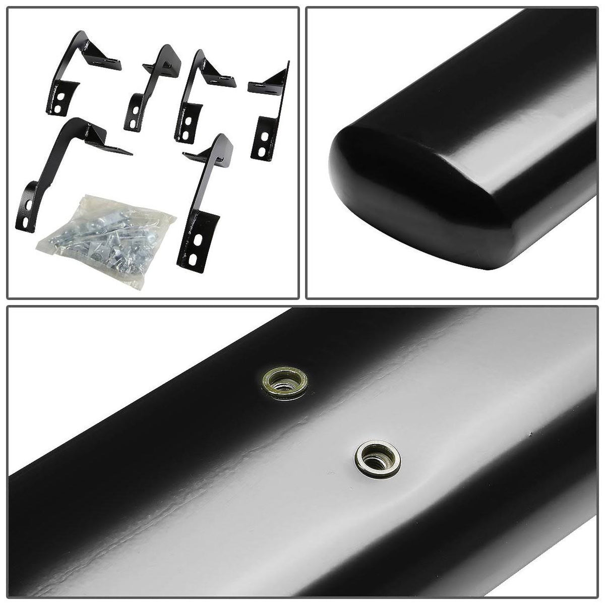 Carbon Steel 5x22 Oval Side Step Nerf Bar Running Board F297286