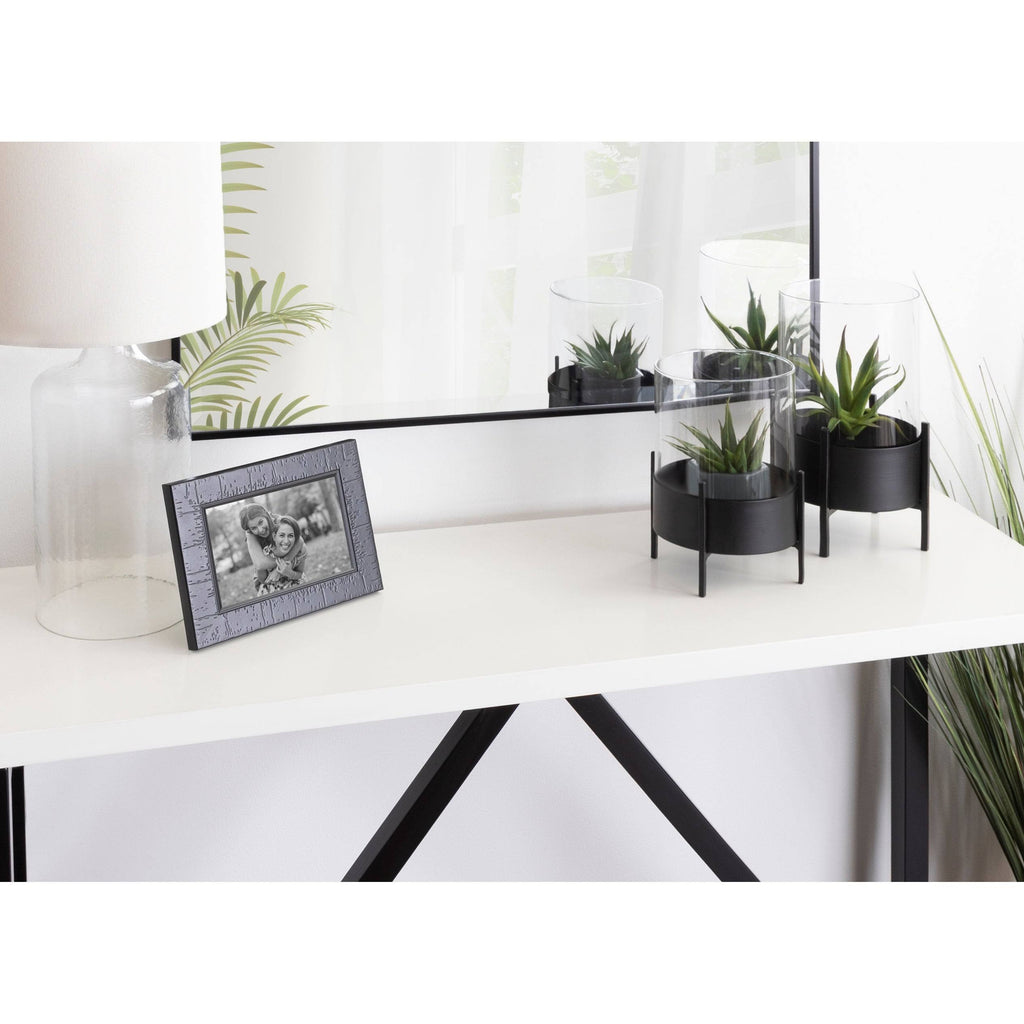 Metal Candle Holder Set - 2 Piece (Black) F836204
