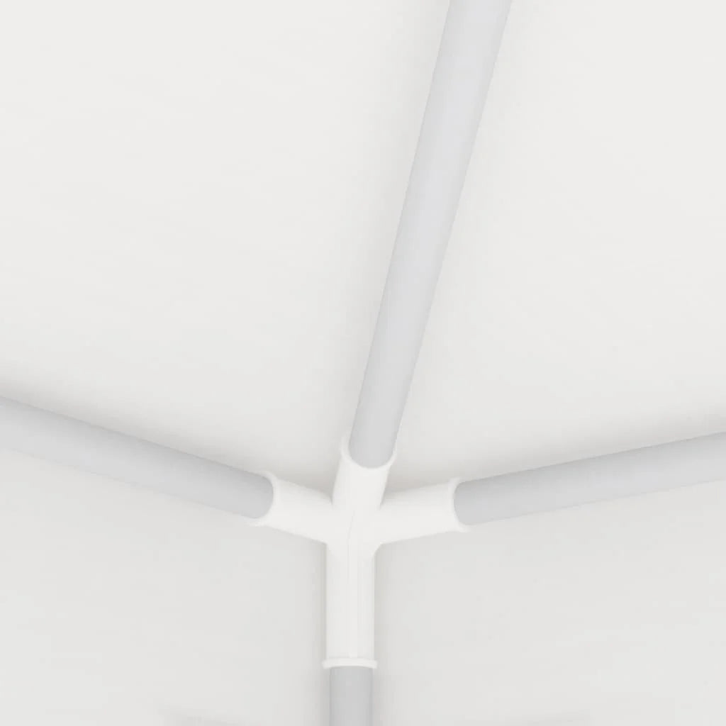 White Party Tent with Side Walls 8.2'x8.2' F74536