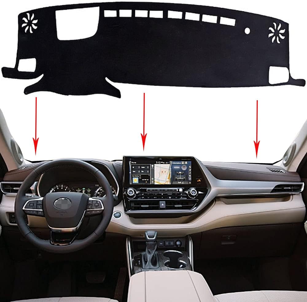 Dashboard Cover Mat Car Dash Board Interior Accessories P5808