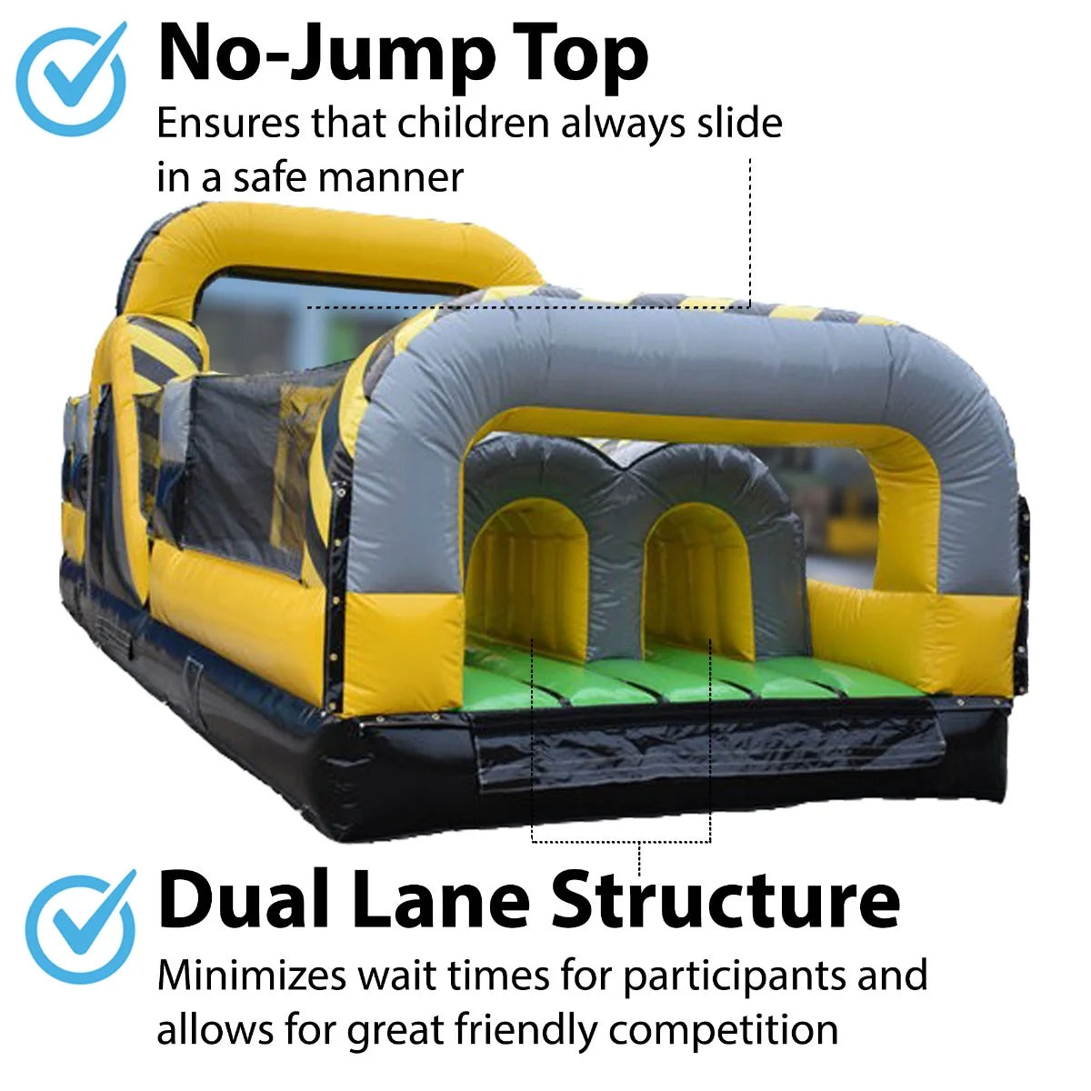 Inflatable Obstacle Course, 30' Y7897