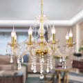 K9 Crystal 8 Lights Pendant Ceiling Lamp R327