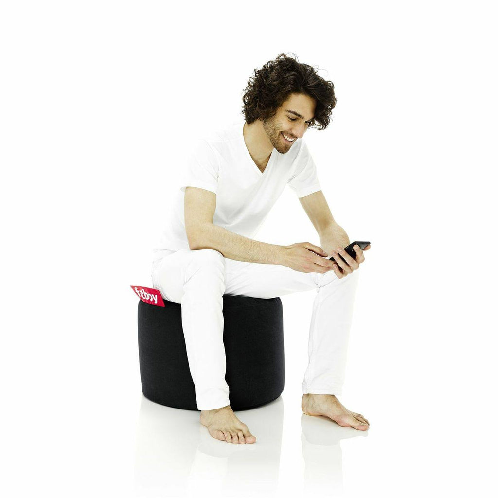 Grey Stonewashed Ottoman Q72277