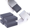 4Pack Weldless Handrail Connector Black Internal Spline for Straight Rectangle Top Rail B73961