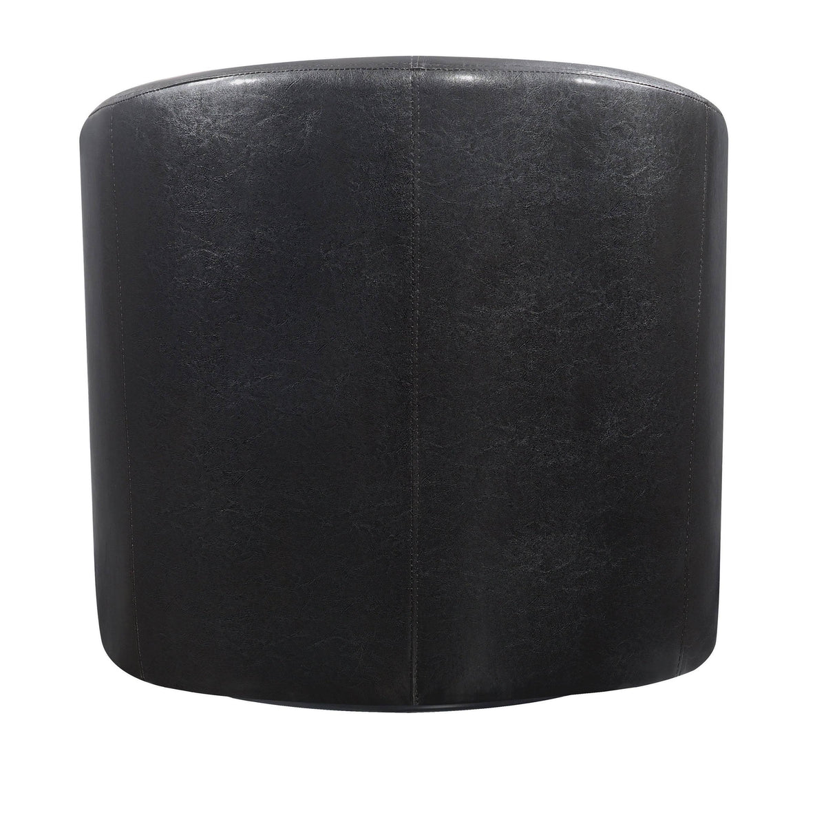 Red Faux Leather Swivel Armchair M944310
