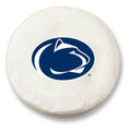 White Vinyl Fitted Car Tire Cover A529
