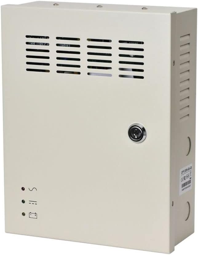 18 Channel 12V 10Amp DC Metal Boxed Cabinet Regulated UPS Power Supply Unit Pack of 2 M512076