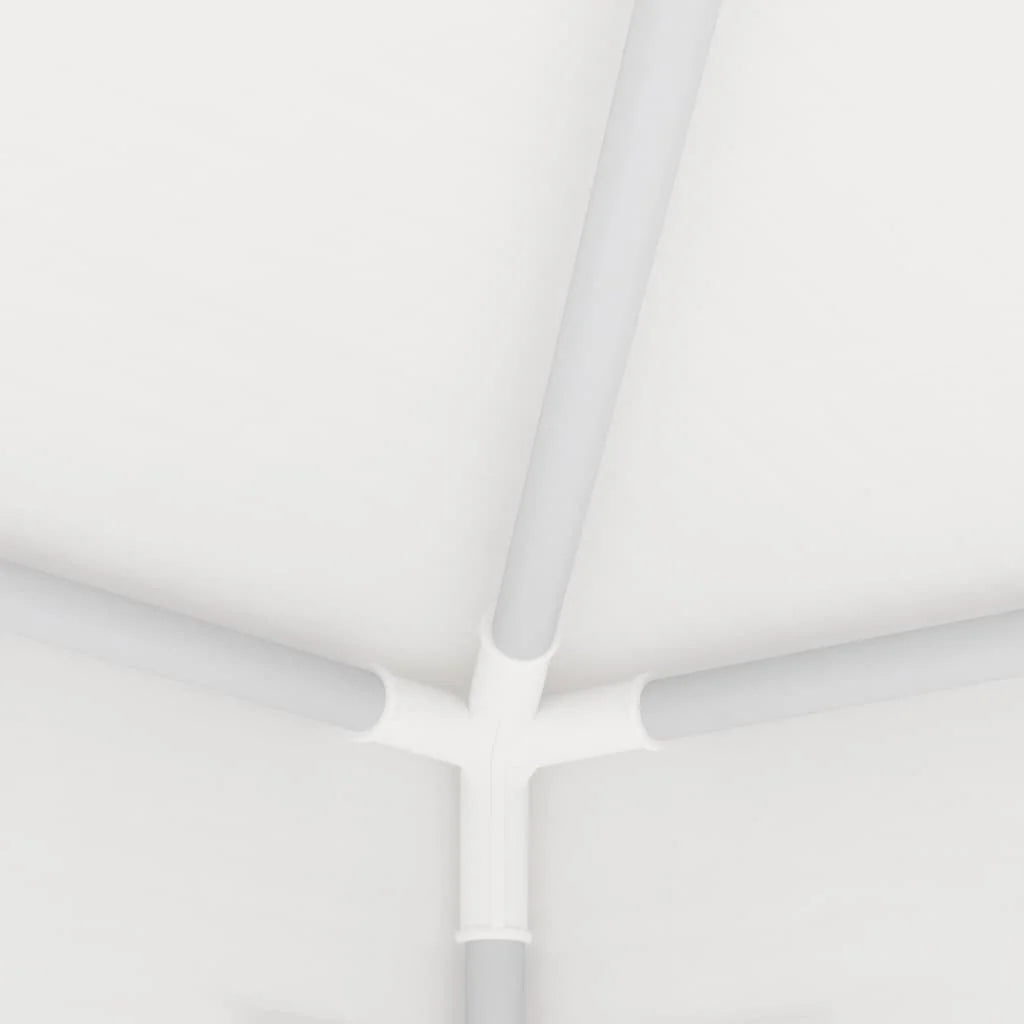 White Party Tent with Side Walls 8.2'x8.2' F74536