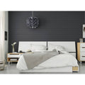 Natural Maple White Queen Size Bedroom Set R759245