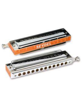Chromatic Deluxe Steel Solo Harmonica Low F I62372