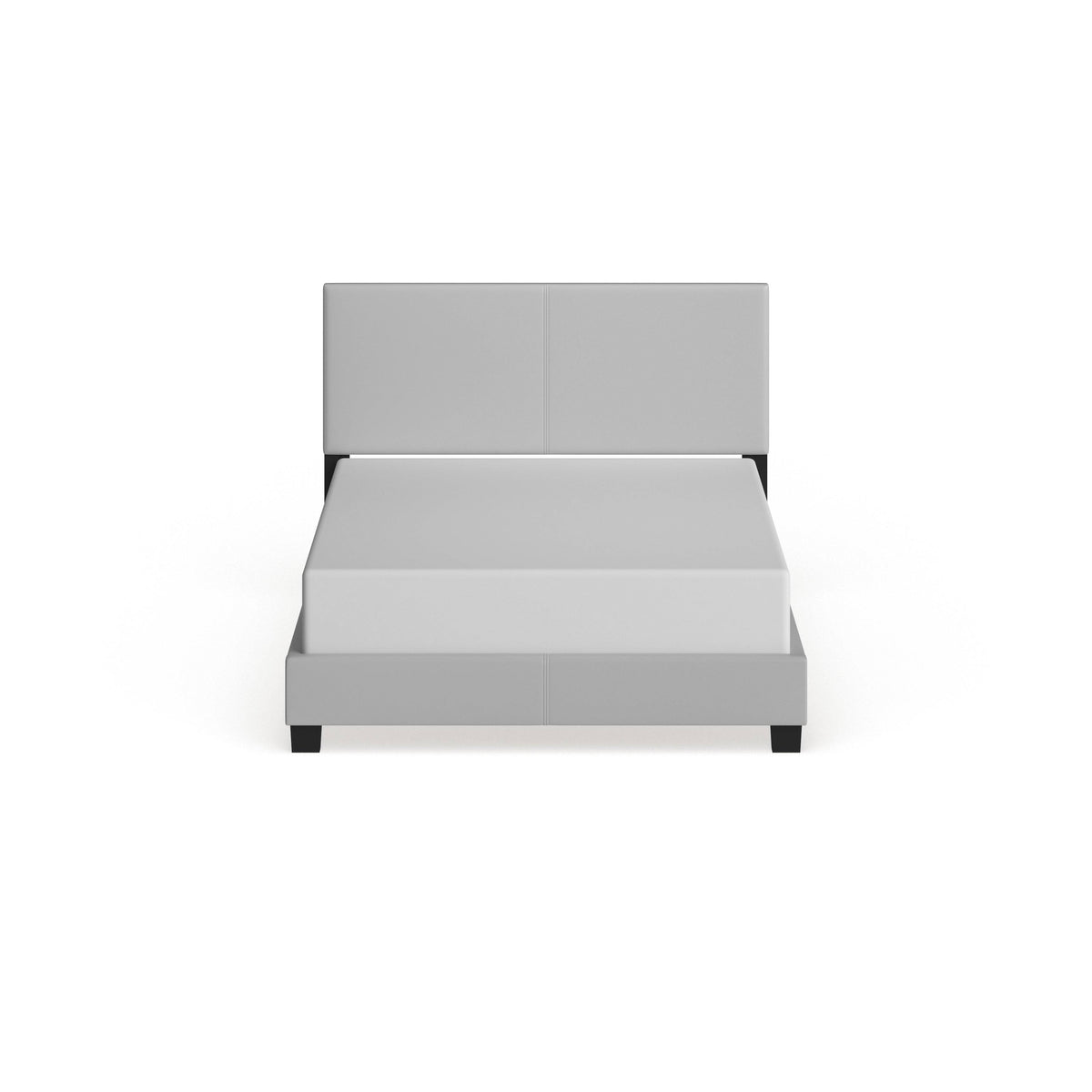 Twin White Bed H108