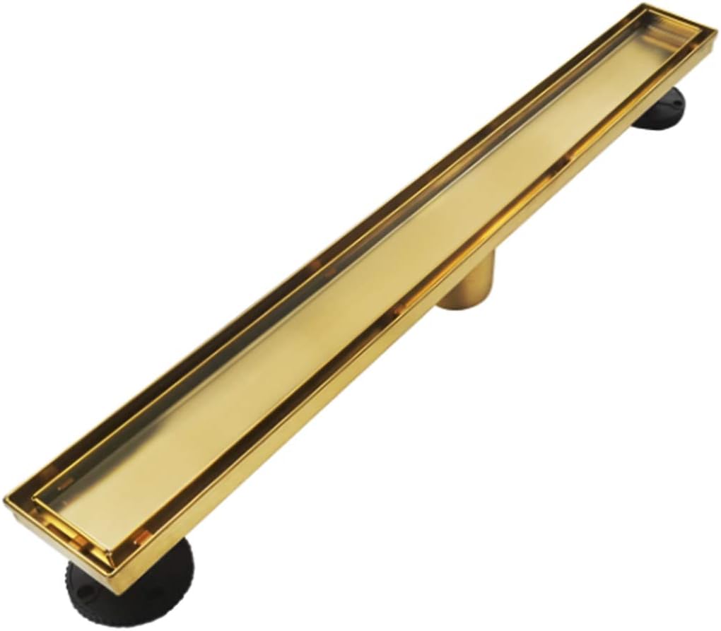 24-Inch Brushed 304 Stainless Steel Linear Shower Drain, Pack of 2 J94754