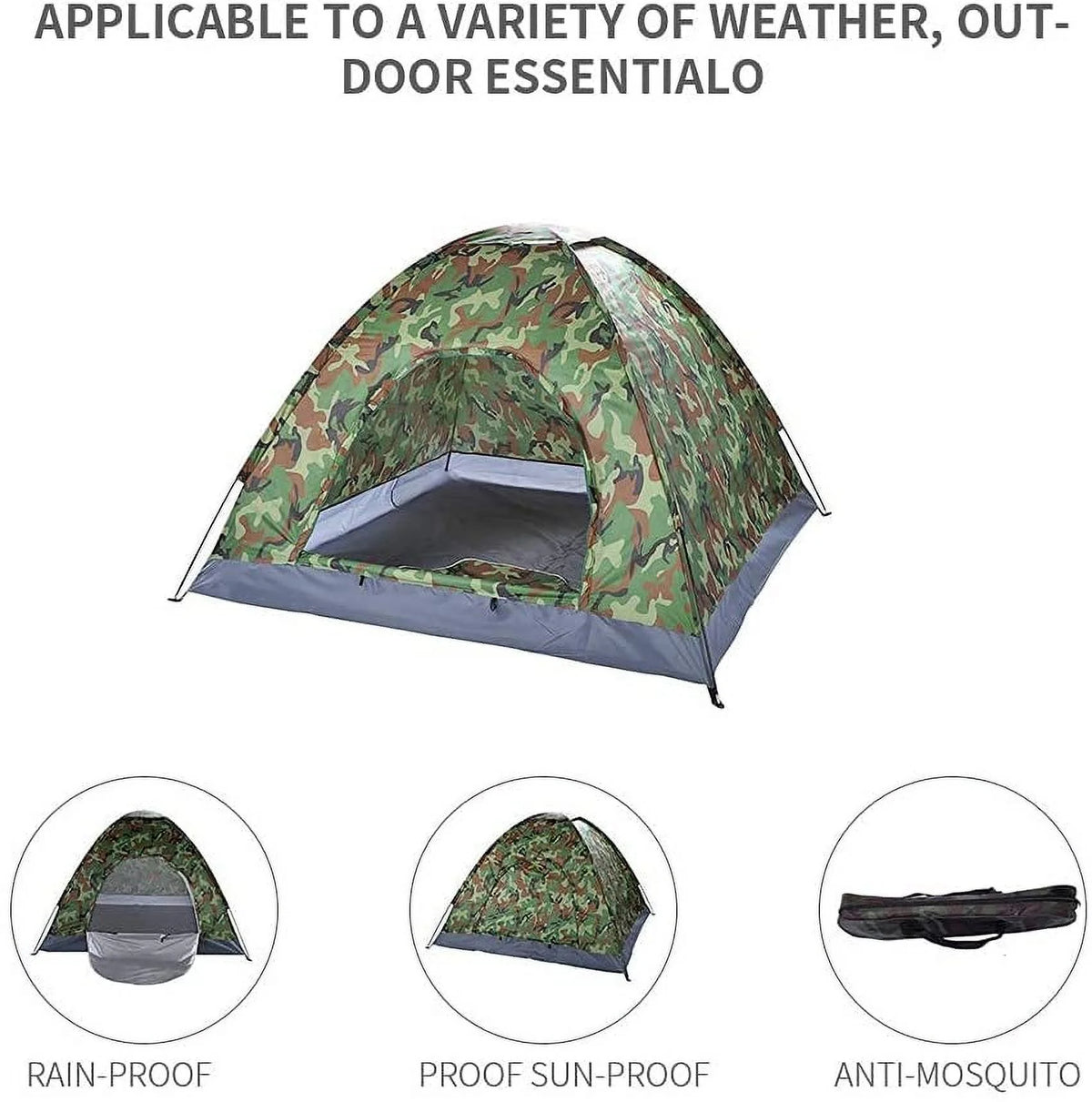 Camouflage Kids Play Dome Tent D3056