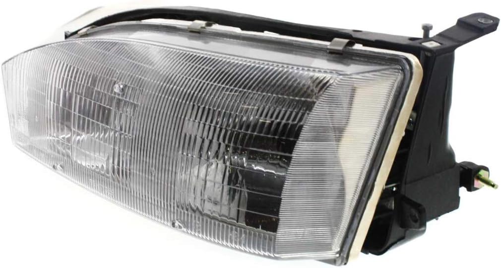 Driver Side Halogen Headlight for Toyota Camry 1992 1993 1994 Pack of 2 Z764296