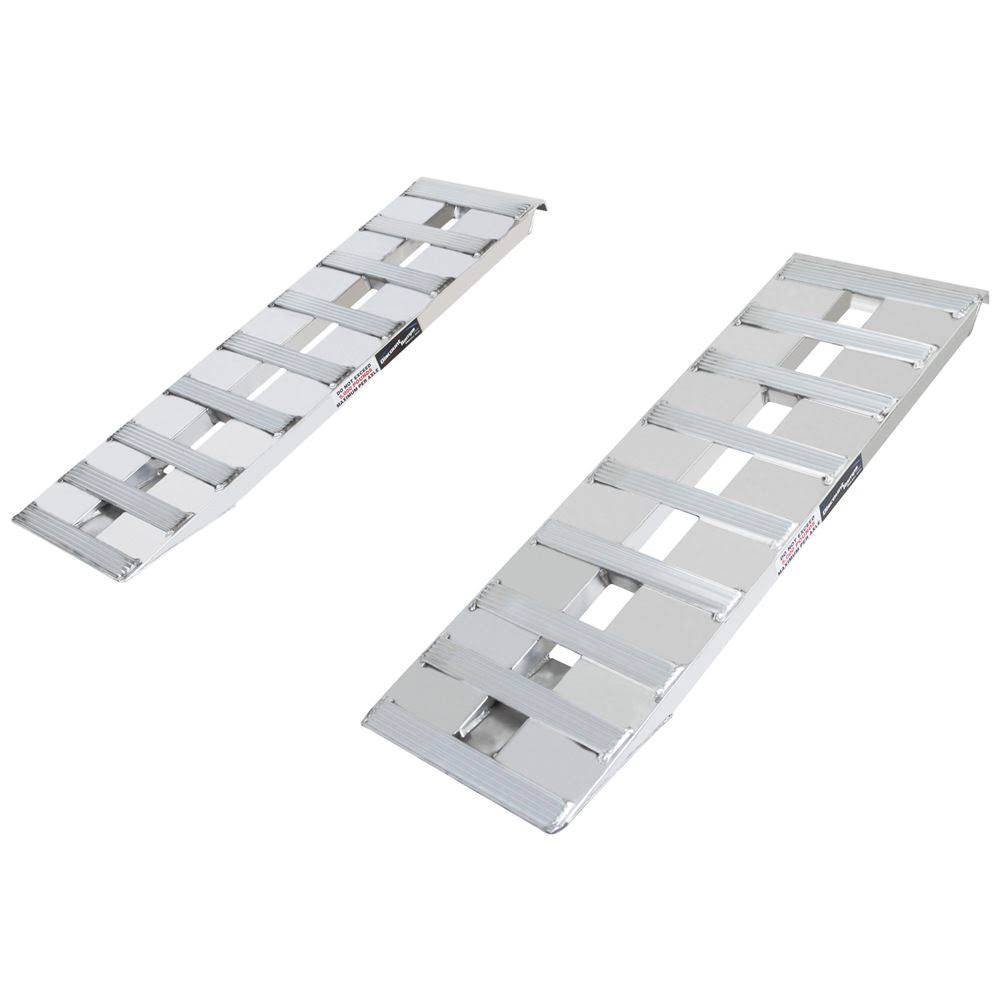 48 x 15 Aluminum Car Trailer Loading Ramps Hook-End D5164