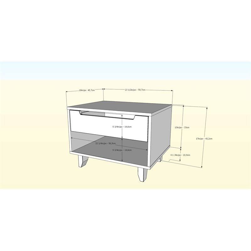 Natural Maple White Queen Size Bedroom Set R759245