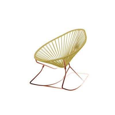 Caramel/Copper Rocking Chair E225