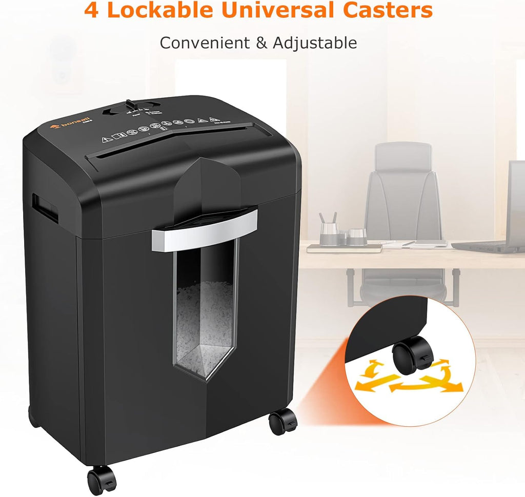10-Sheet Micro-Cut Paper Shredder with 4.2 Gal Pullout Bin P3203