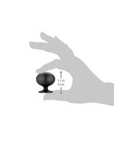 Oil Rubbed Bronze Oval Cabinet Knob L49310