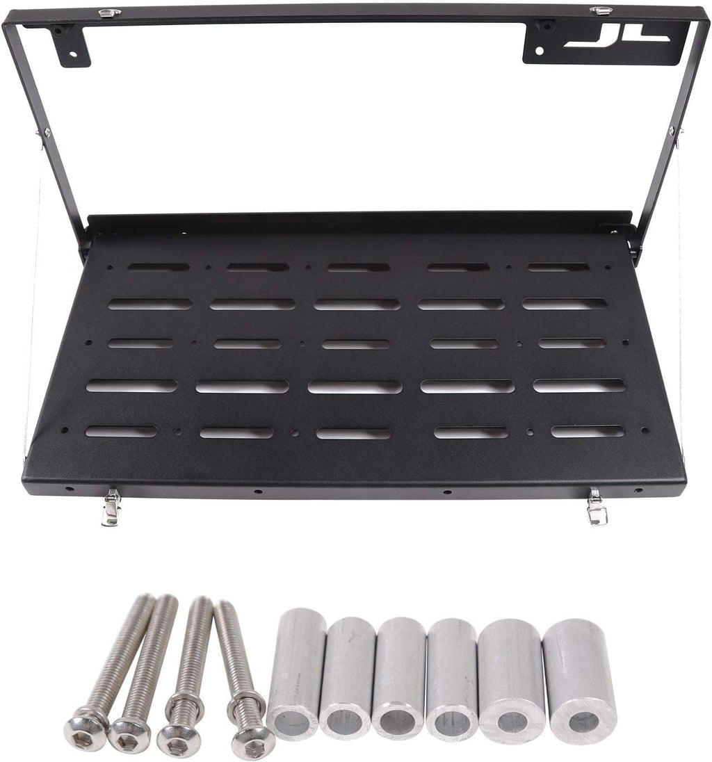 Black Aluminum Alloy Tailgate Table J3900