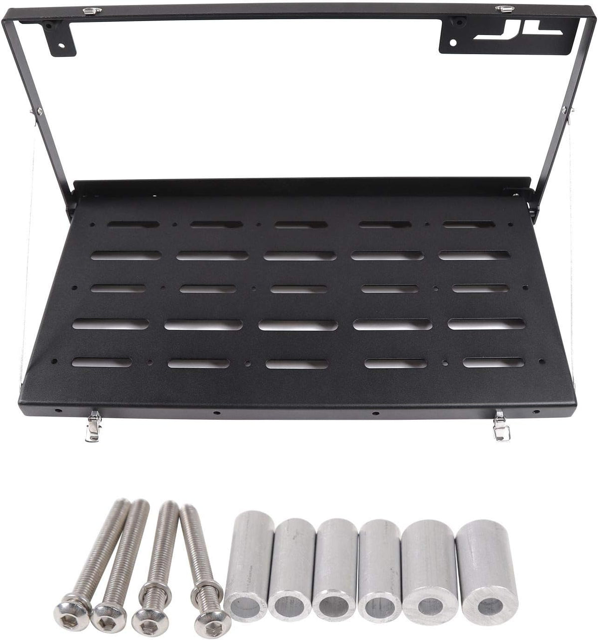 Black Aluminum Alloy Tailgate Table J3900
