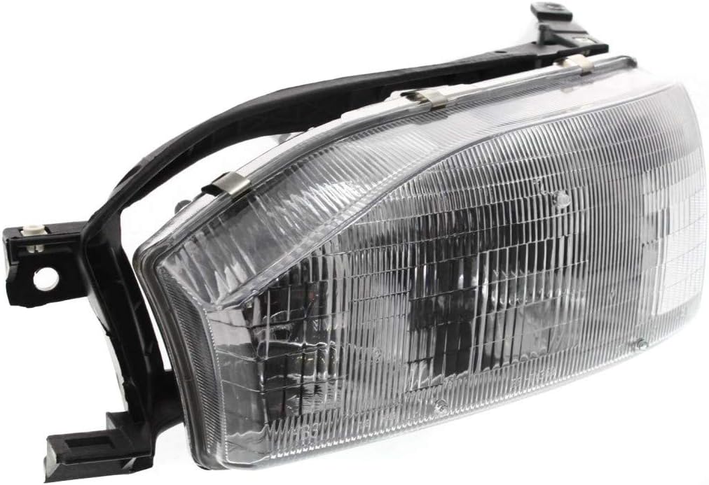 Driver Side Halogen Headlight for Toyota Camry 1992 1993 1994 Pack of 2 Z764296