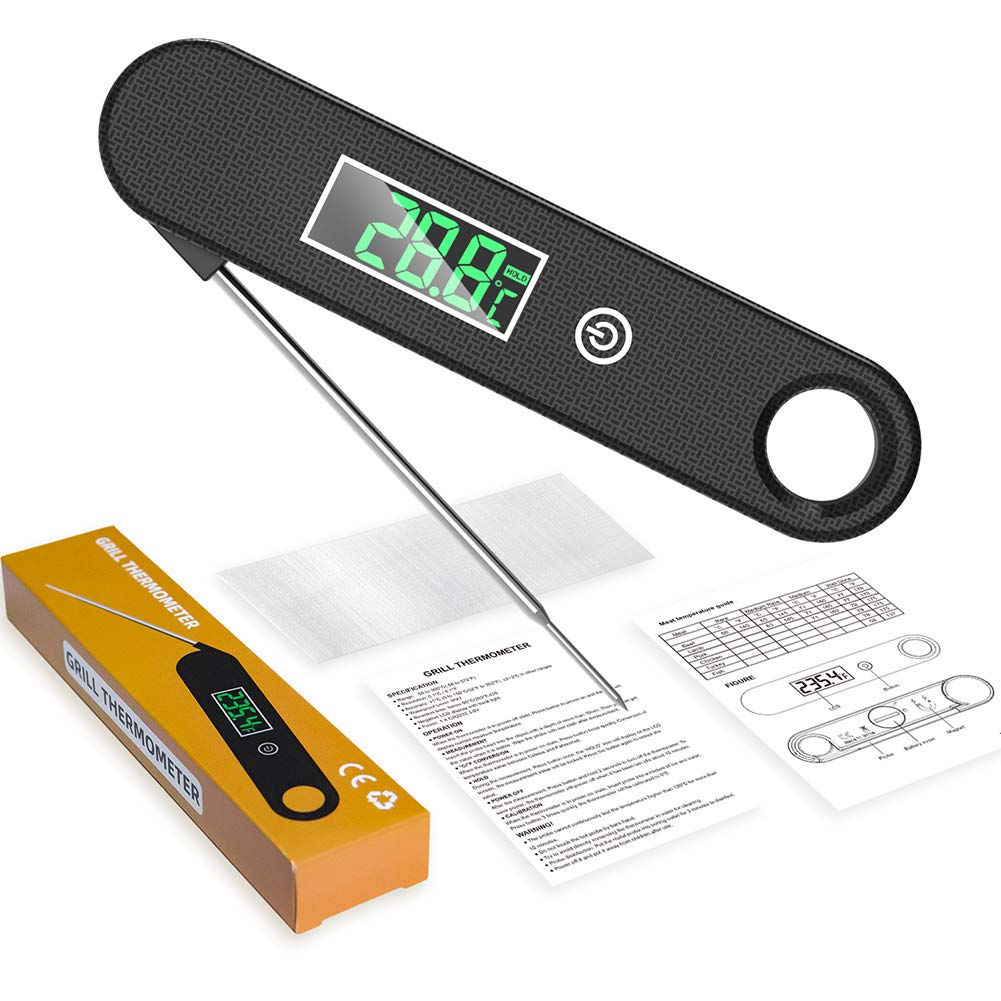 Food Thermometer Digital Instant Read Meat Thermometer Pack of 2 P97330