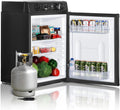 12V Compact Fridge, 1.4 Cu.Ft, Black Q335