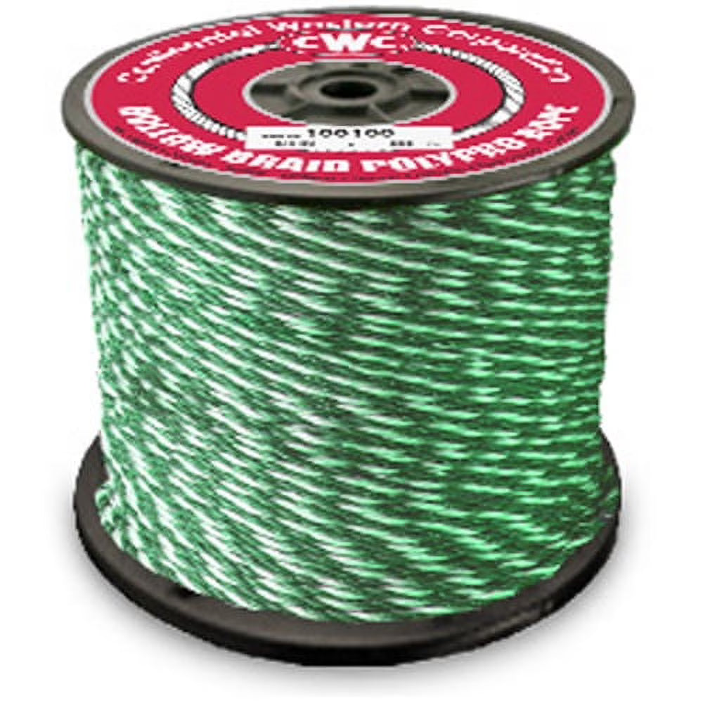 Green Polypropylene Rope 1/4" x 1000 ft. B45598