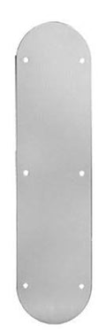 Oil Rubbed Bronze Push Plate with Screw Holes G441001