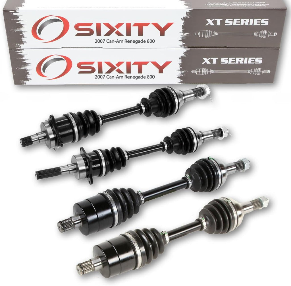 2007 Front Rear Left Right Axles XT Four Driver Passenger EFI Complete Side C75500